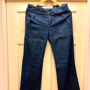Dark Blue Flare Jean